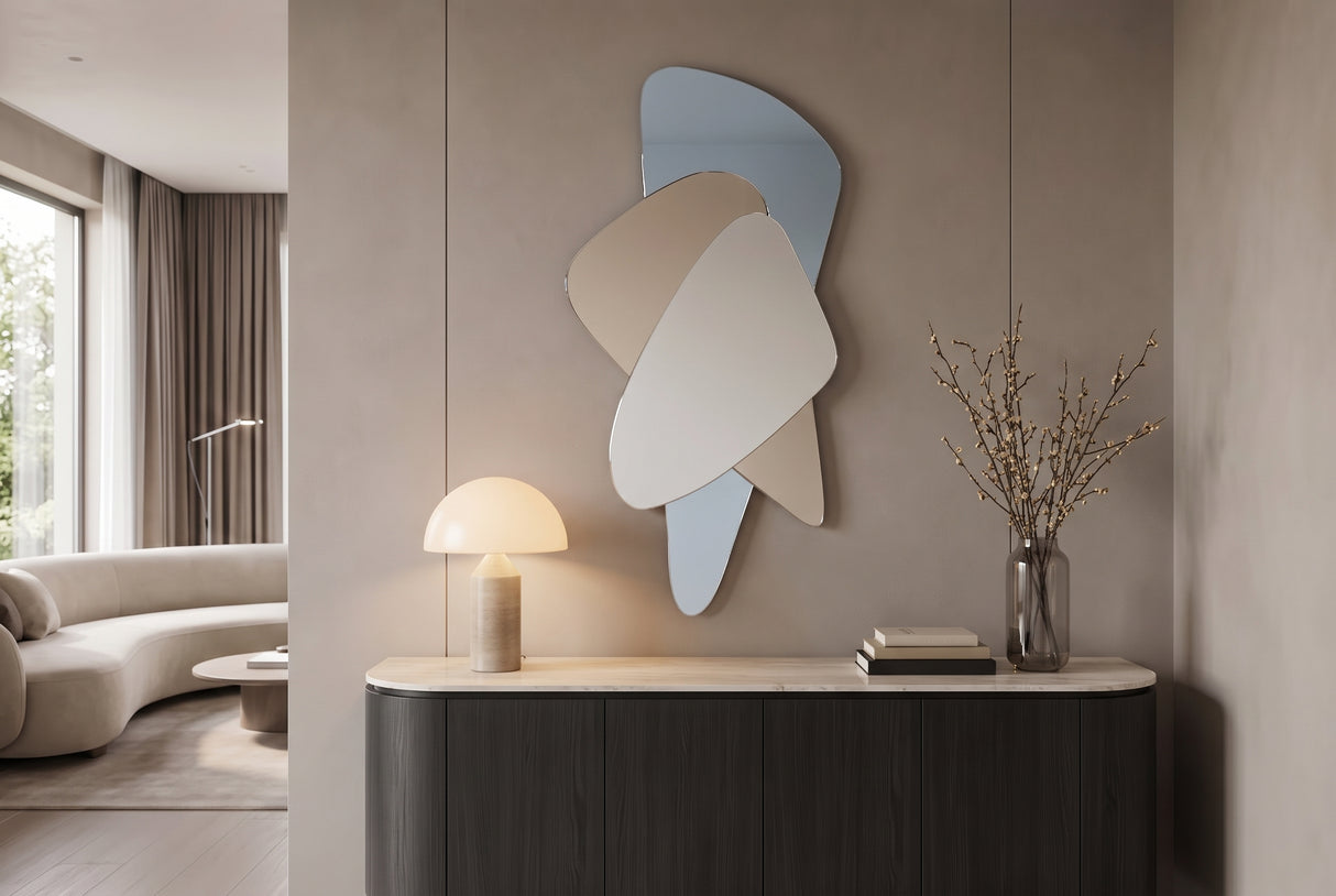 Wandspiegel GEOMETRIC I 120 cm mehrfarbig