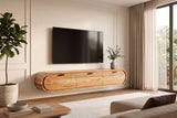 TV-Board ORGANIC 160cm hanging acacia wood natural