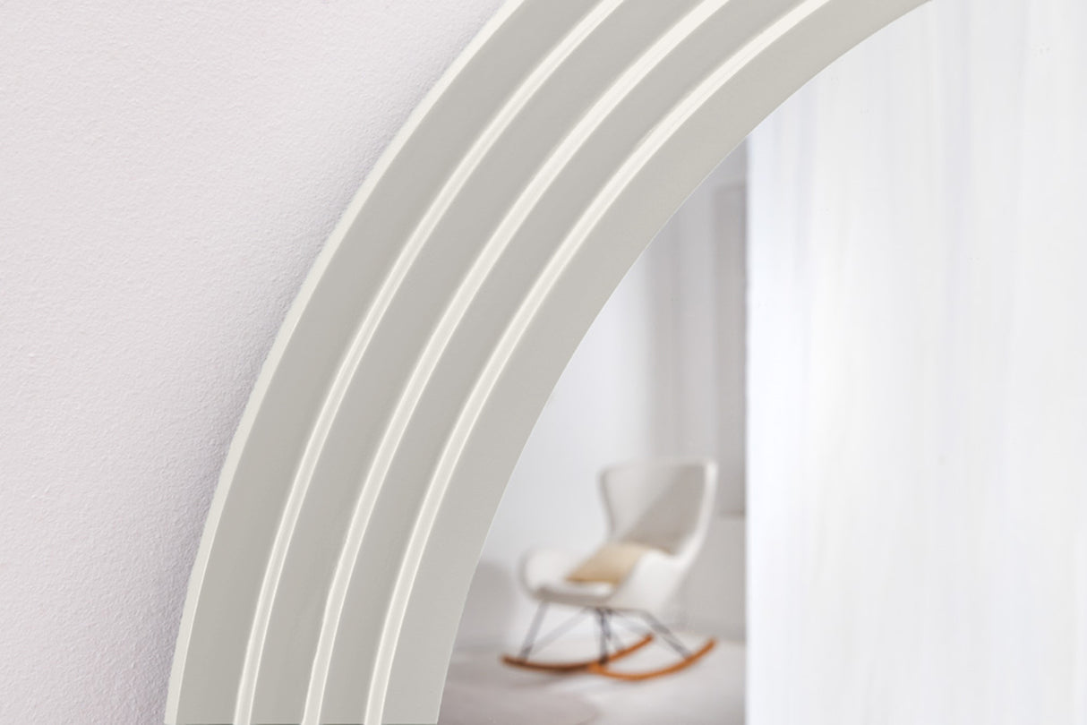 Wandspiegel WAVE 160cm weiß