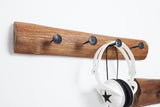 Wall coatrack HEMINGWAY 50cm recycled wood