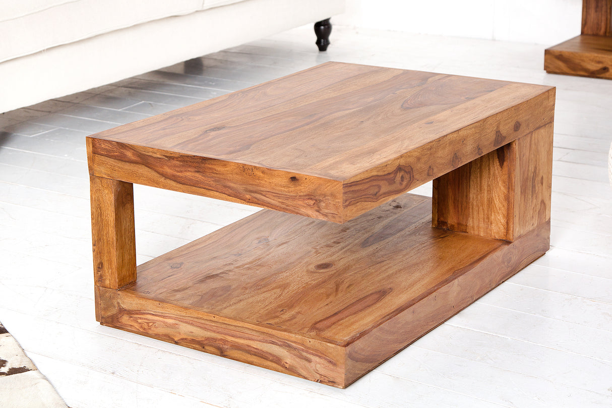 Coffee table GIANT XL 90x60cm sheesham