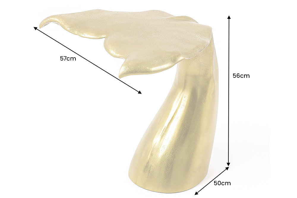 Side table WILDLIFE WALFLOSSE 60cm gold