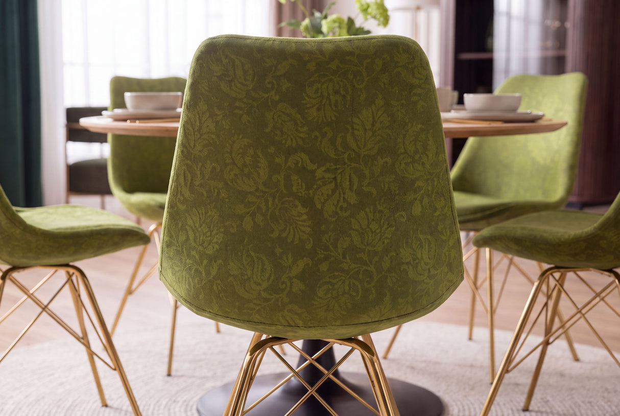 Chair SCANDINAVIA MEISTERSTÜCK ornament green