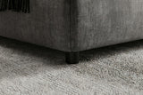 Bed MILANO 180x200cm vogue velour velvet grey