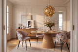 Chair MAISON CLASSIQUE lilac - natural