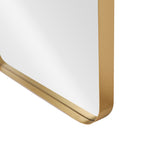 Wandspiegel ARCA 160 cm Aluminium Gold