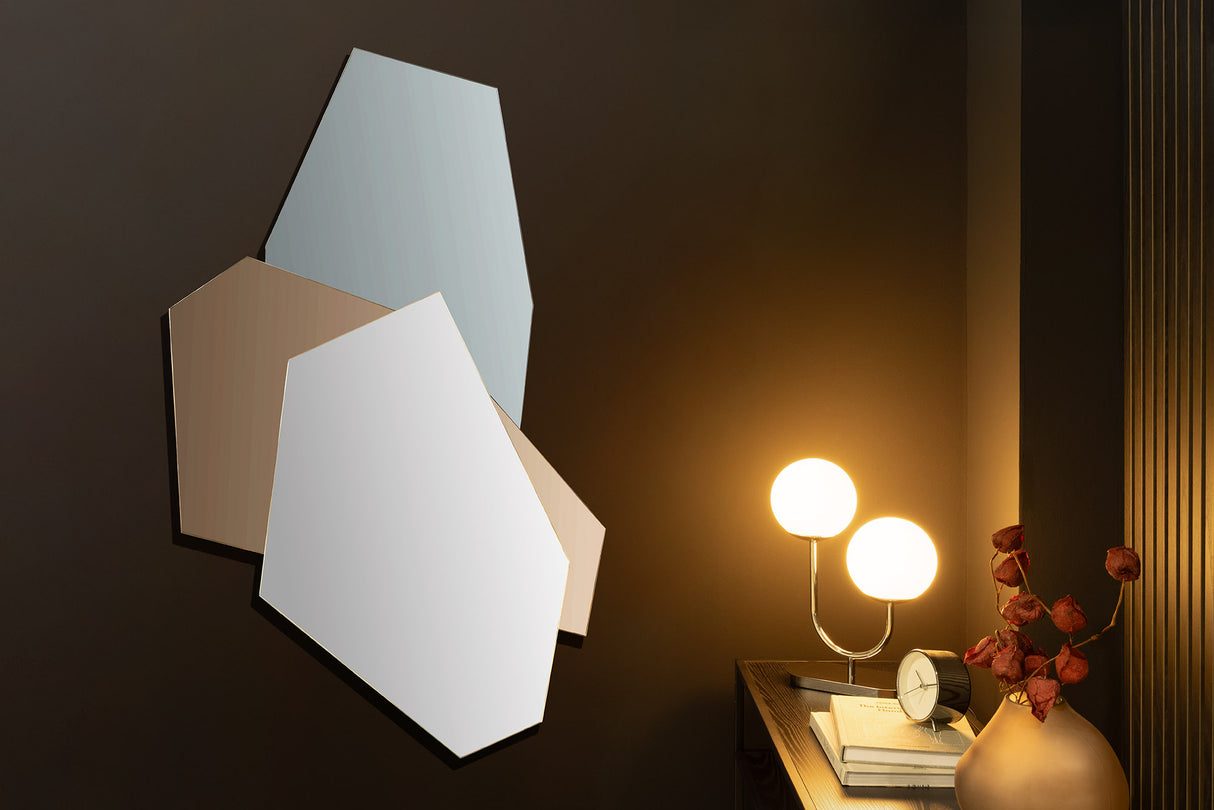 Wall mirror GEOMETRIC II 125cm multicoloured