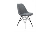 Chair SCANDINAVIA MEISTERSTÜCK  textured fabric grey