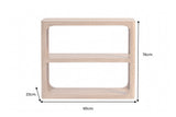 Konsole ELEMENTS 90cm Mangoholz braun