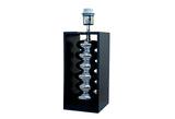 Table lamp GRACIA 55cm w/ adjustable lampshade black silver