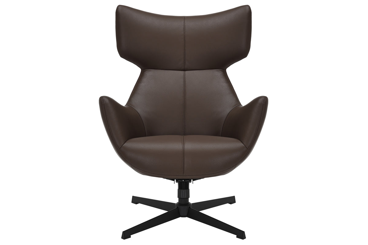 Křeslo VOGUE 360° artificial leather brown