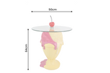 Beistelltisch SWEET SOCIETY Sundae 65 cm pastellgelb