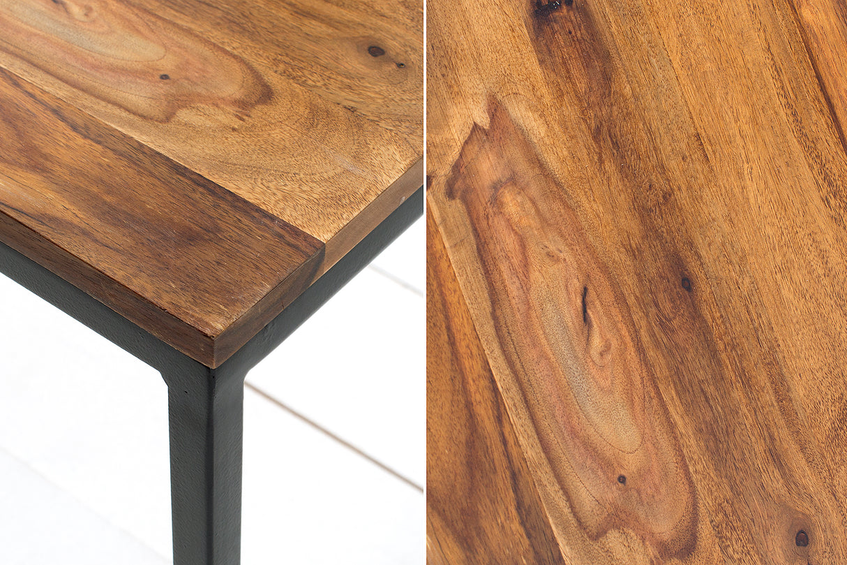 Couchtisch ELEMENTS 70x70cm Sheesham-Holz