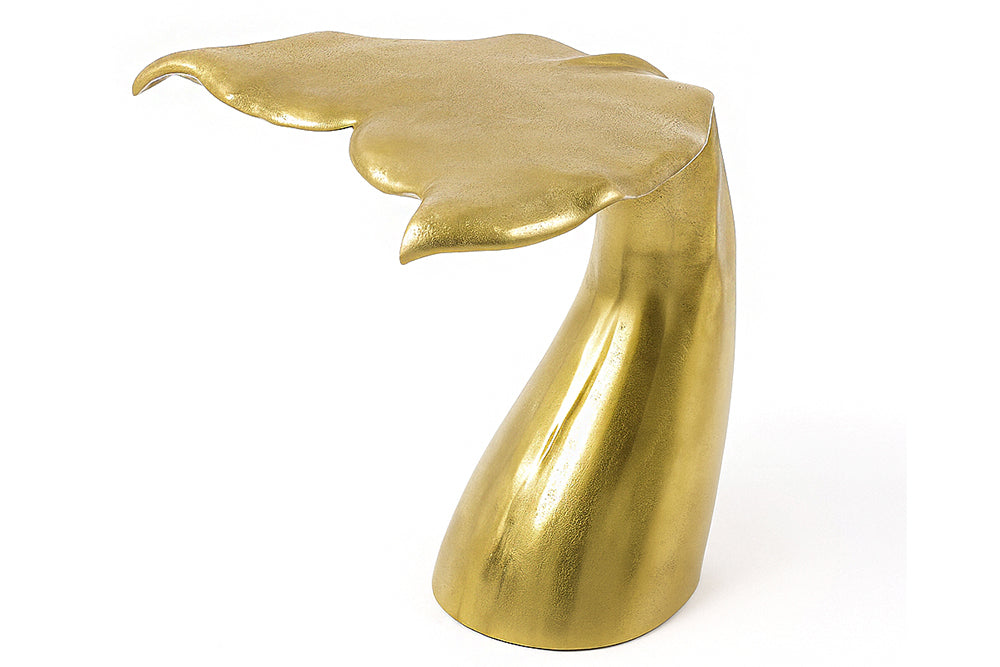 Living - Masă laterală WILDLIFE WALFLOSSE 60cm aurie