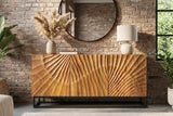Sideboard SCORPION 140cm 3D mangobraun