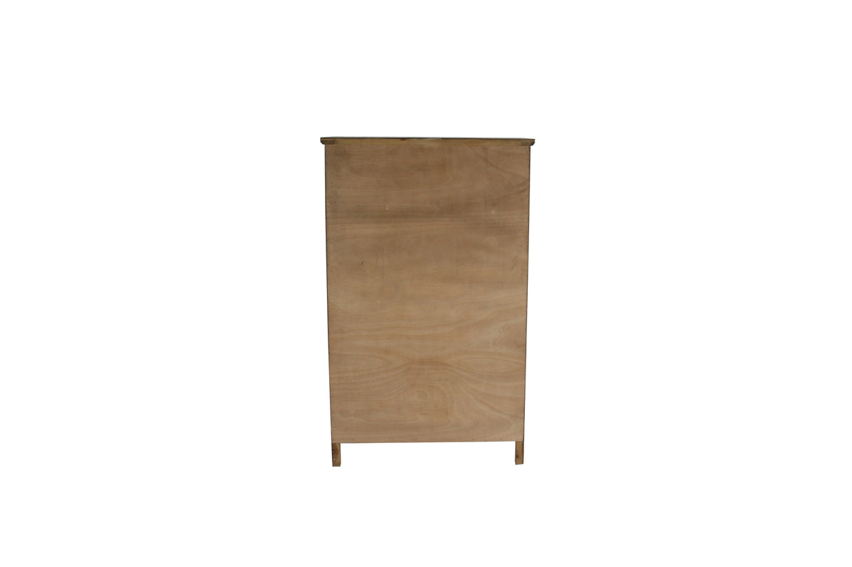 Bar cabinet ATELIER 120cm pine wood vintage brown