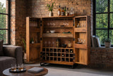Barschrank SCORPION 140cm mangobraun