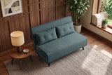 Sleeping chair SMART MULTIFUNCTION 140cm velvet petrol