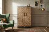 Barschrank BODEGA 120cm Kiefer Naturholz