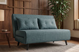 Sleeping chair SMART MULTIFUNCTION 140cm velvet petrol