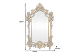 Wall mirror OPULENT 150cm gold