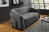 Sofa VOQUE 200cm 3-seater chenille grey