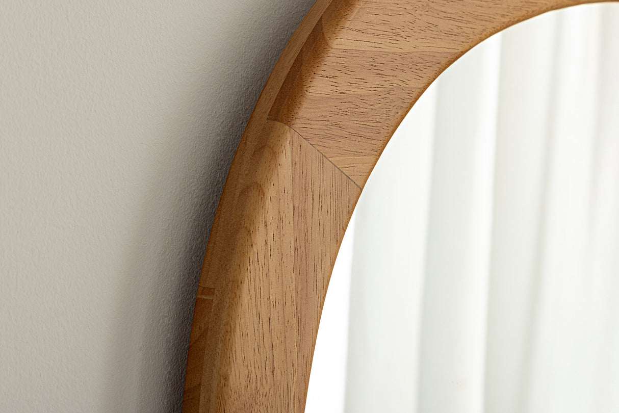 Wandspiegel ORGANIC 120 cm Massivholz Eichenholzoptik