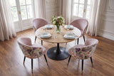 Chair MAISON CLASSIQUE lilac - natural