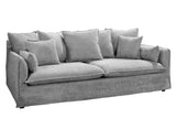 Sofa HEAVEN 200cm removable cover bouclé grey