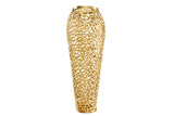 Decoration vase ABSTRACT LEAF 90cm gold