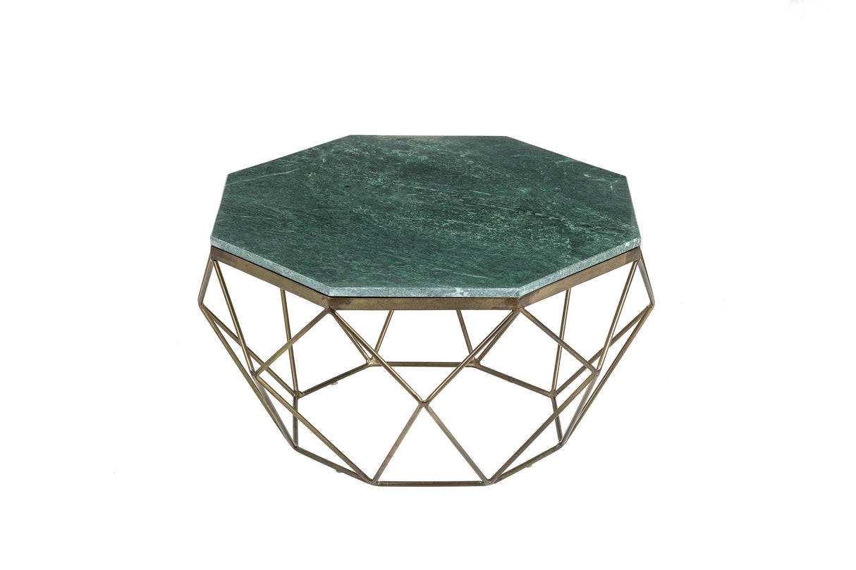 Couchtisch DIAMOND 70cm Marmor grün