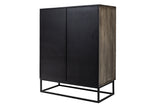 Highboard SCORPION 120cm 3D acacia grey