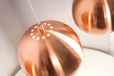 Pendant lamp COPPER BALL 3s copper