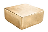 Coffee table UNIT 70cm hammer stroke effect gold