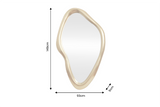 Wandspiegel MARQUISE 150 cm gold 