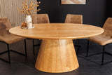 Dining table UNIQUE 160-200cm extendable oak wood verneered