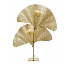 B-Tischleuchte GINKGO 50cm gold