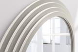 Wall mirror ART DECO 160cm white