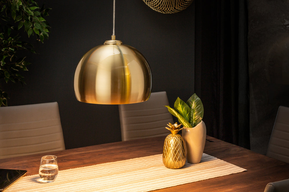 Pendant lamp GOLDEN BALL 30cm metal gold