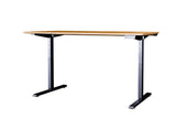 Office desk OAK DESK 120cm height adjustable natural