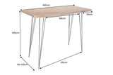 Bar table MAMMUT 140cm 35mm acacia wood