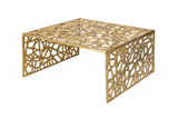 Coffee table ABSTRACT 60cm gold