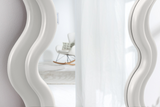 Wandspiegel CURVY 160cm weiß