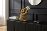 Tischleuchte KOALA 30 cm Goldskulptur