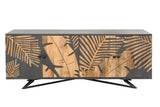 Sideboard TROPICAL 160cm mango wood anthracite