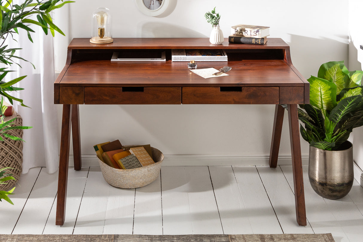 Davenport office desk MONSOON 120cm acacia wood