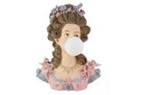 Tischleuchte LADY, 60 cm Büste mit Lampenschirm, mehrfarbig