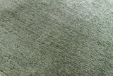 Chair BOUTIQUE green textured fabric w/ champagne golden legs