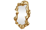 Wandspiegel VENETIA 150cm asymmetrische organische Form gold