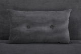 Schlafsessel SMART MULTIFUNCTION 100cm Cord grau